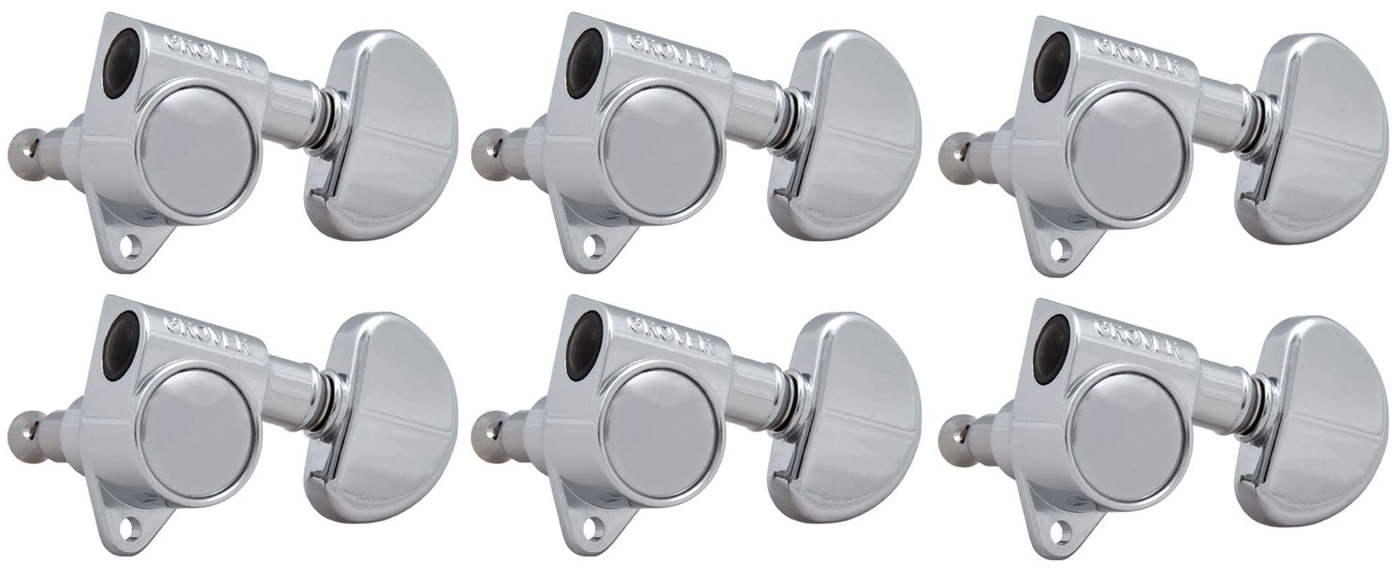 Grover 102C Original Rotomatics Tuning Machines Chrome Set of 6 33