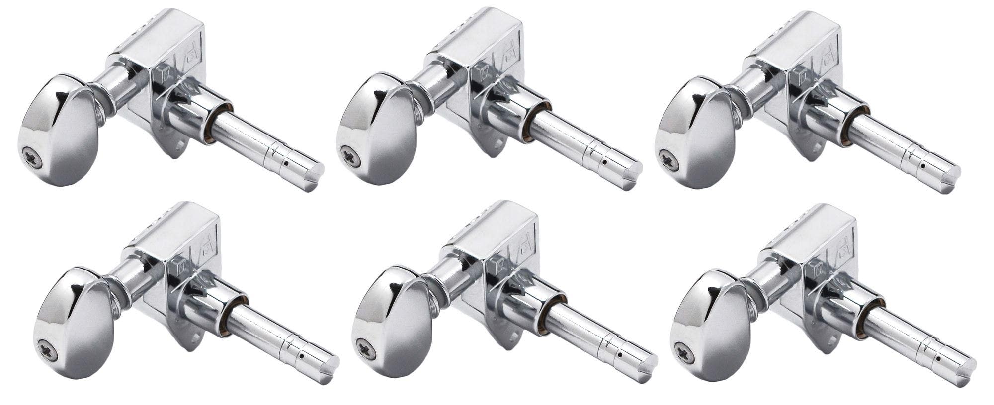 Grover 106C Rotomatic Locking Tuners 3x3 Chrome