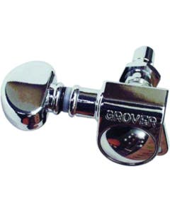 Grover 406C Mid Locking Rotomatic Tuners 3x3 Chrome