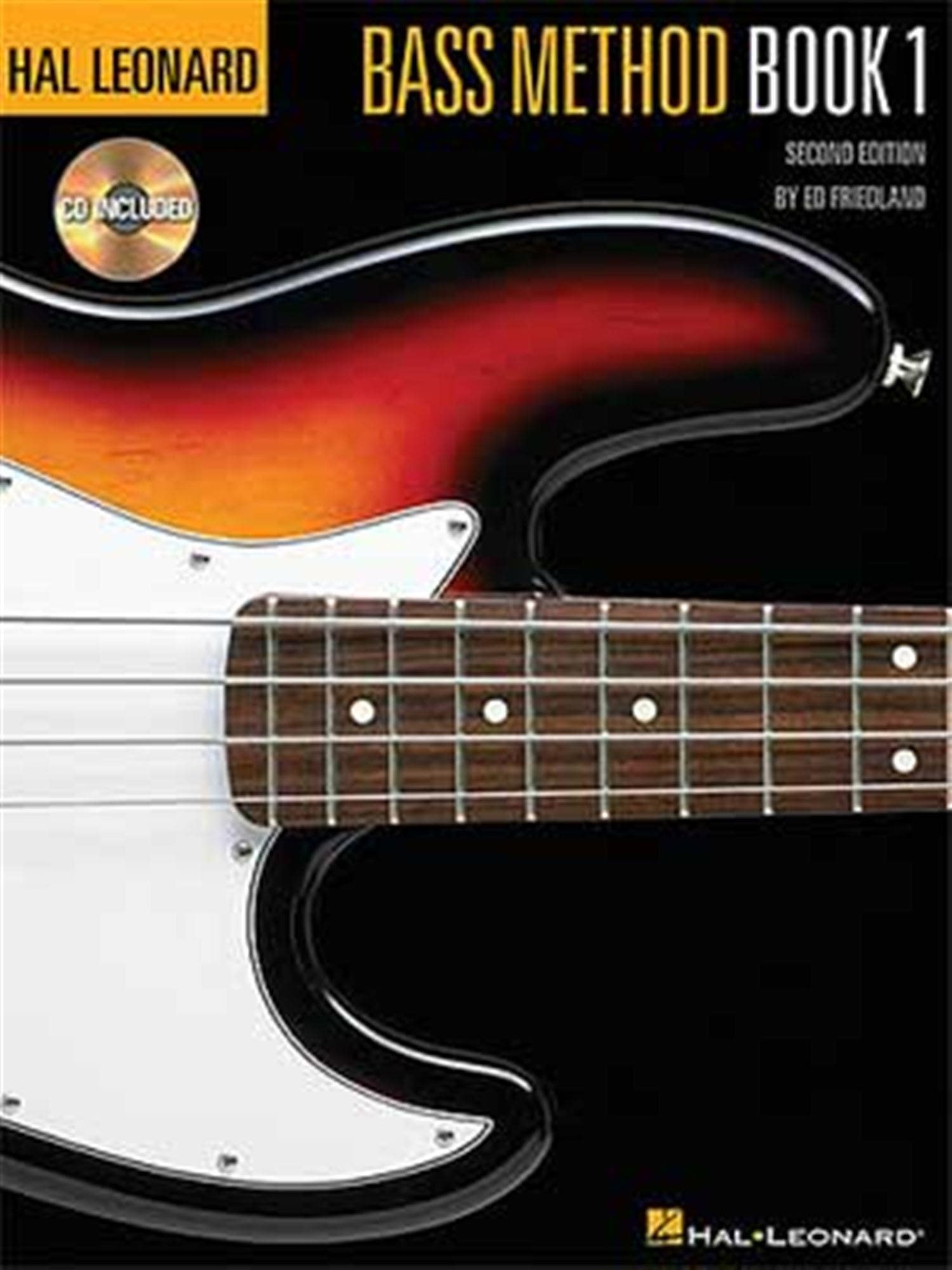 Hal Leonard Book and CD Bass Method 1