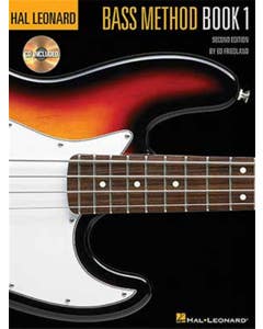 Hal Leonard Book and CD Bass Method 1