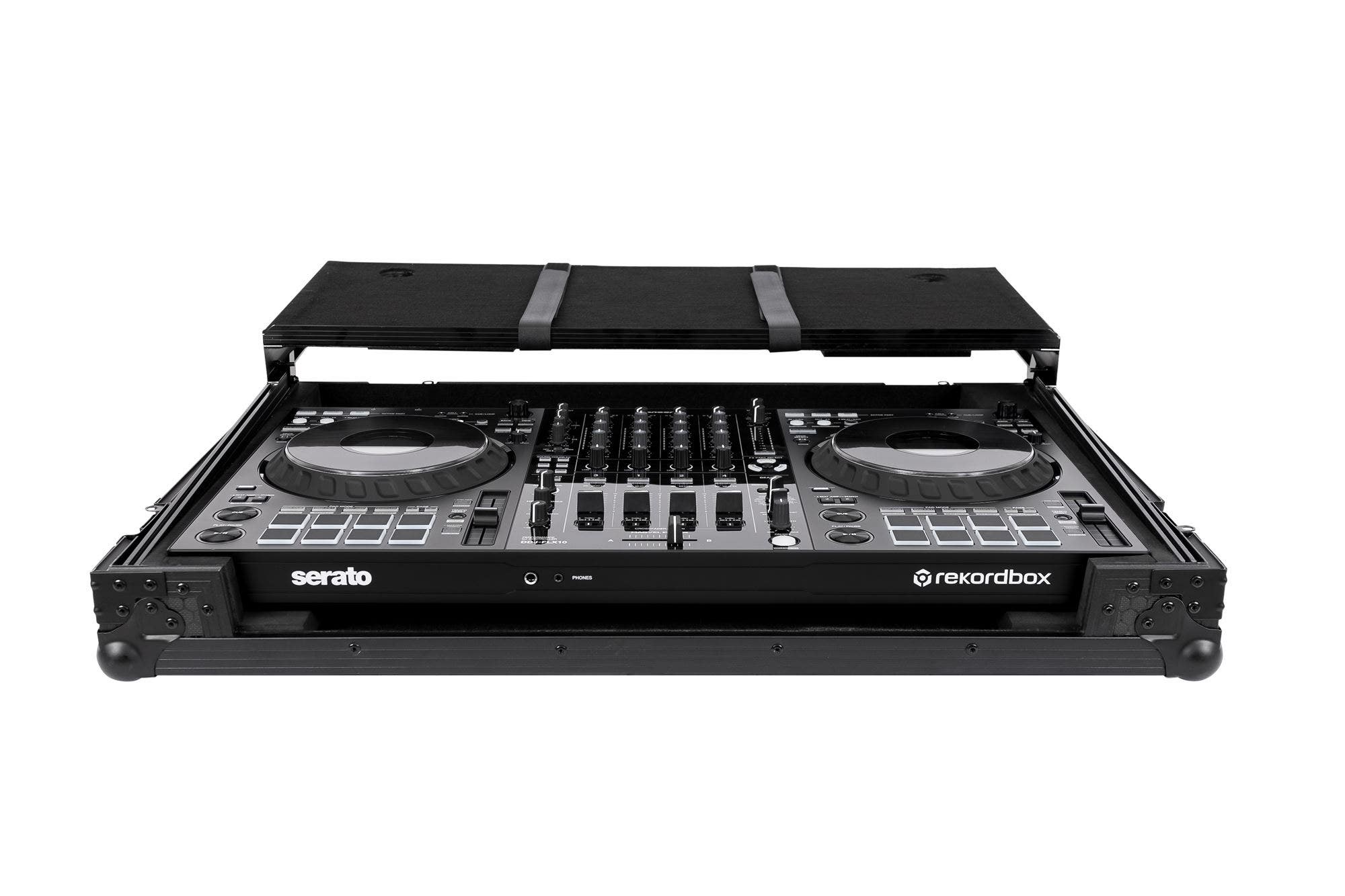 Headliner Flight Case for Pioneer DJ DDJFLX10 Laptop Platform in Black