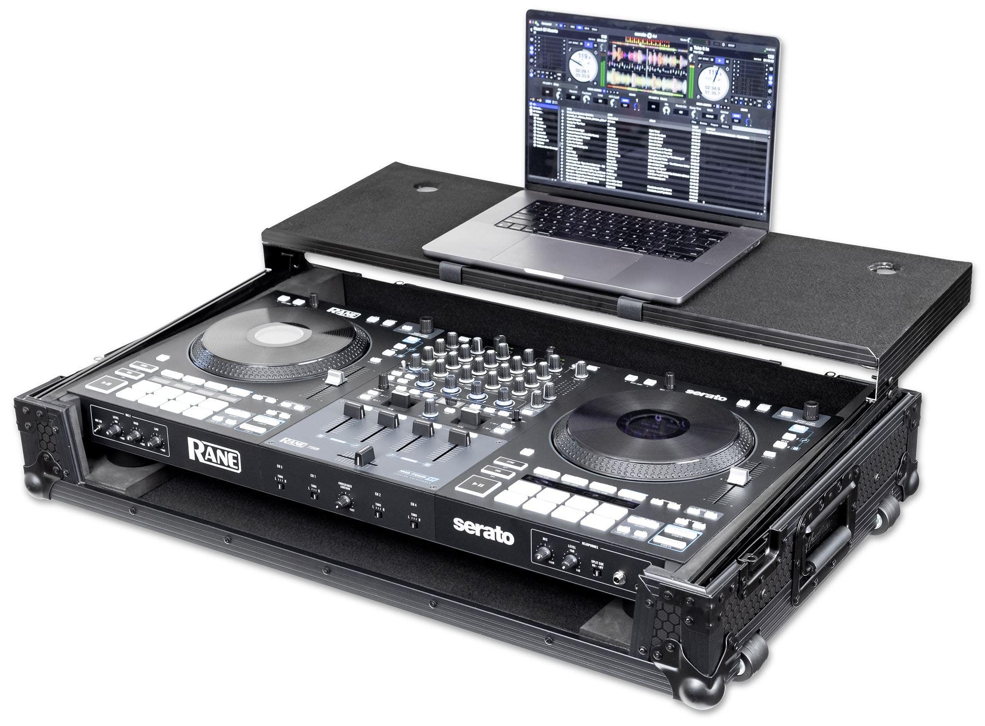 Headliner Pitch Black Flight Case for Rane Four