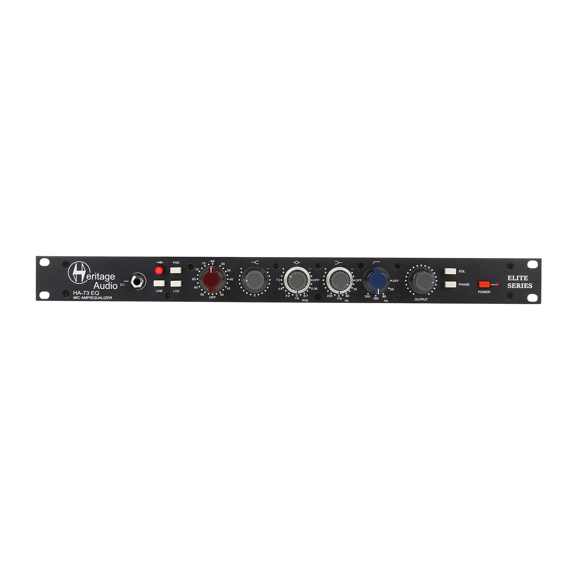Heritage Audio HA 73EQ Elite Series Microphone Preamplifier Equalizer