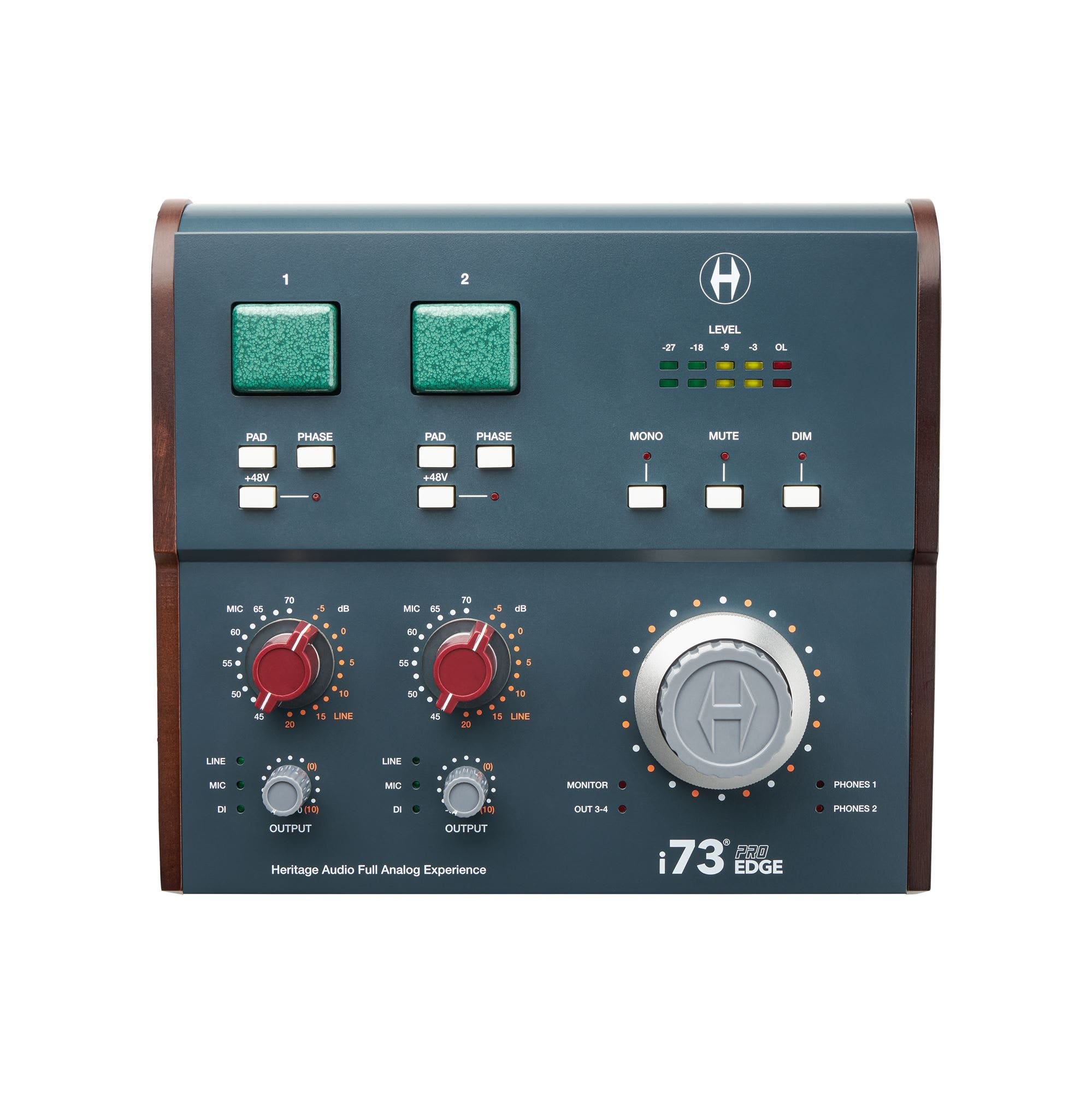 Heritage Audio i73 Pro Edge 12 x 16 USB Audio Interface