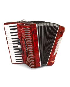 Hohner Hohnica 1305-RED 72 Bass Piano Accordion