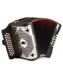Hohner 3100FB Panther Diatonic Accordion FBbEb