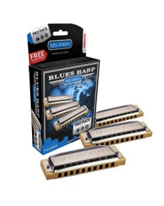 Hohner 532 Blues Harp Pro Pack Harmonica Set