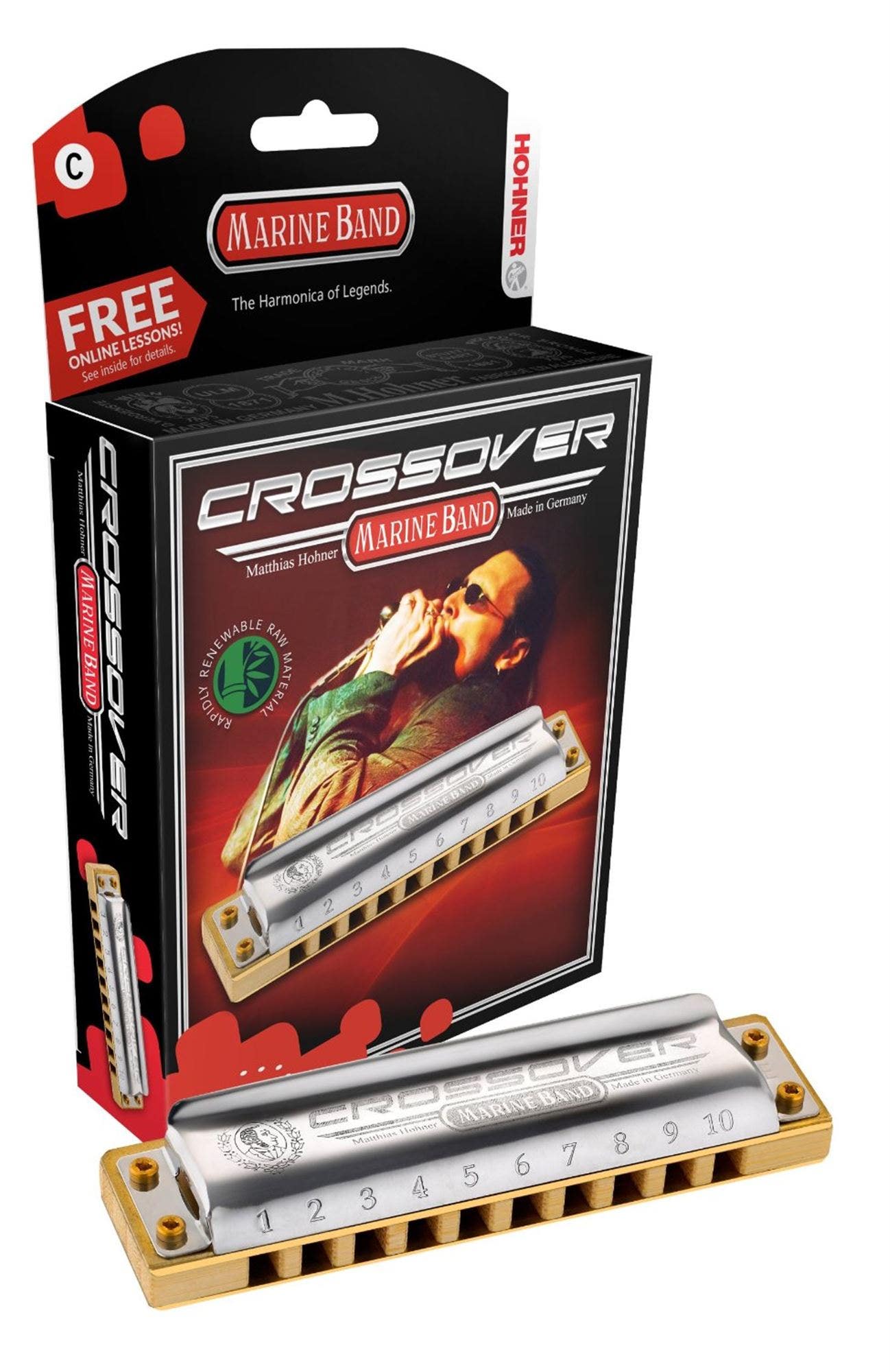 Hohner Marine Band Crossover Harmonica