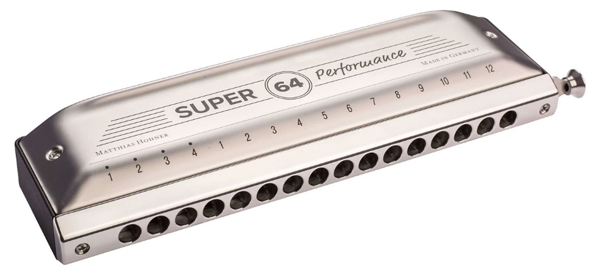 Hohner M758501 Super 64 Performance Chromatic Harmonica
