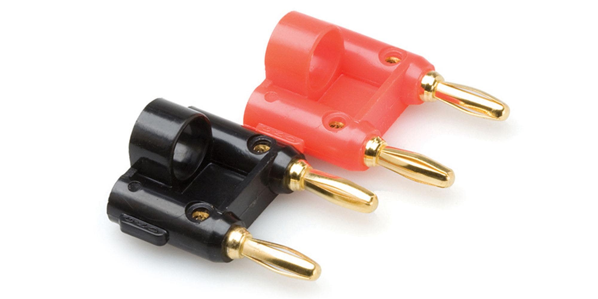 Hosa BNA100 Dual Banana Connectors 2 Piece