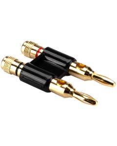 Hosa BNA-260BK Dual Banana Connector