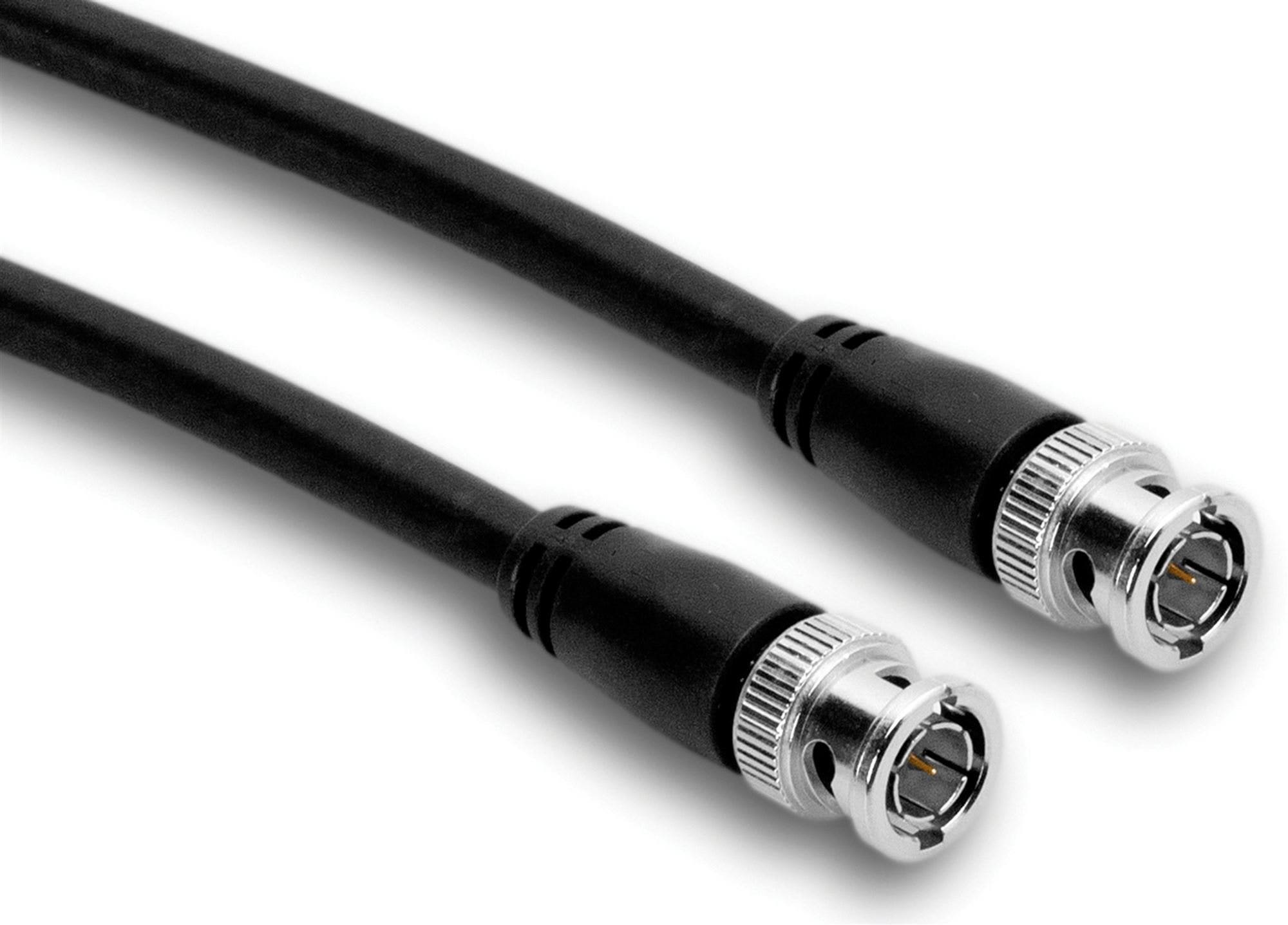 Hosa BNC-06-125 75-ohm RG-6/U Coax BNC Cable 25'