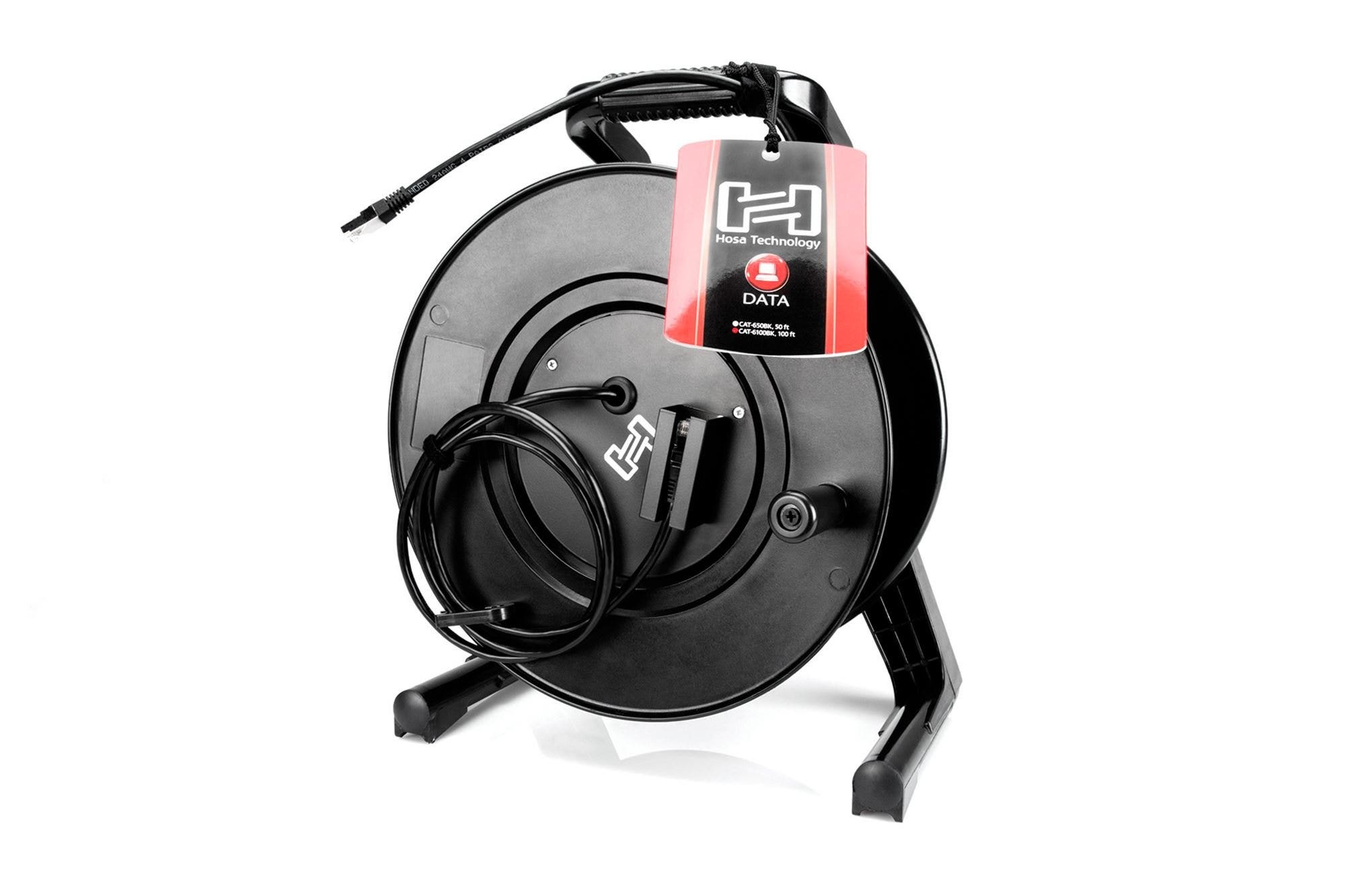 Hosa CAT-6100BK Cat 6 Ethernet Cable 8P8C to Same 100 Foot