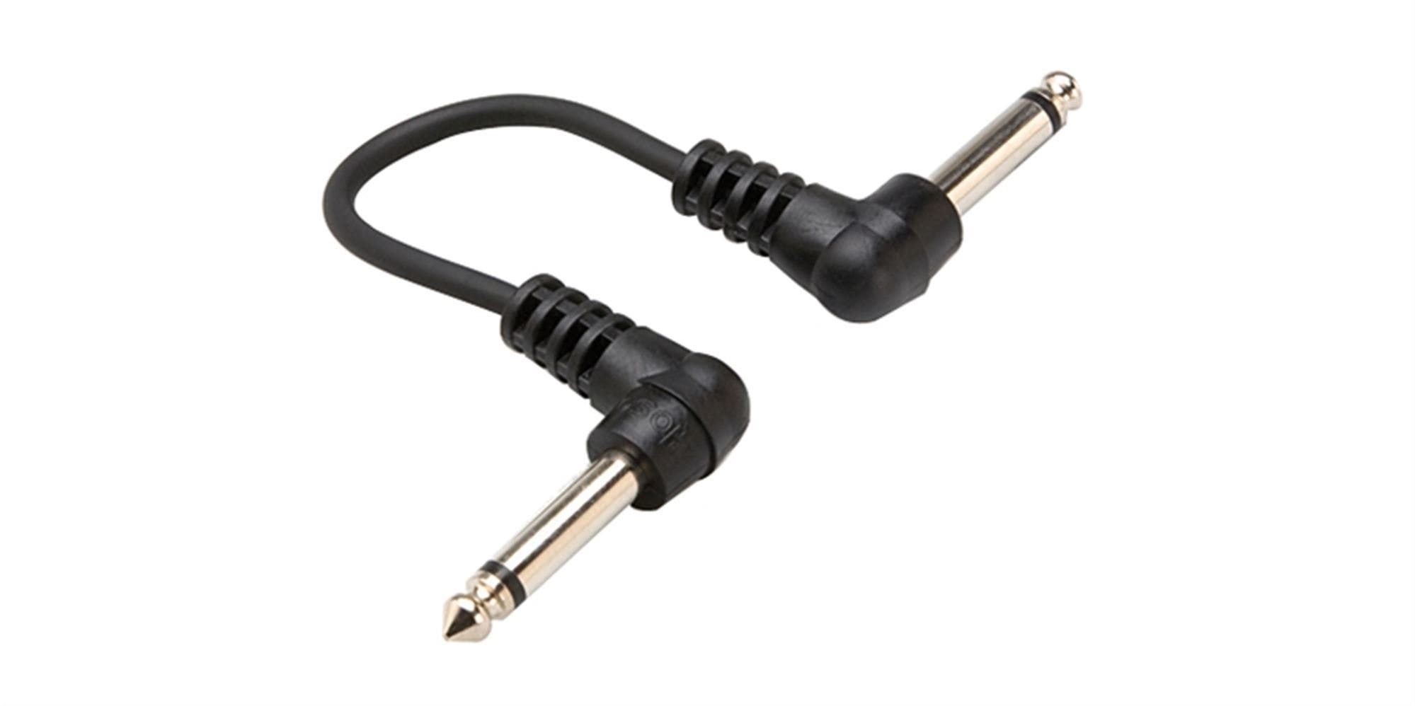 Hosa CFS112 Guitar Patch Cable Molded Right Angle