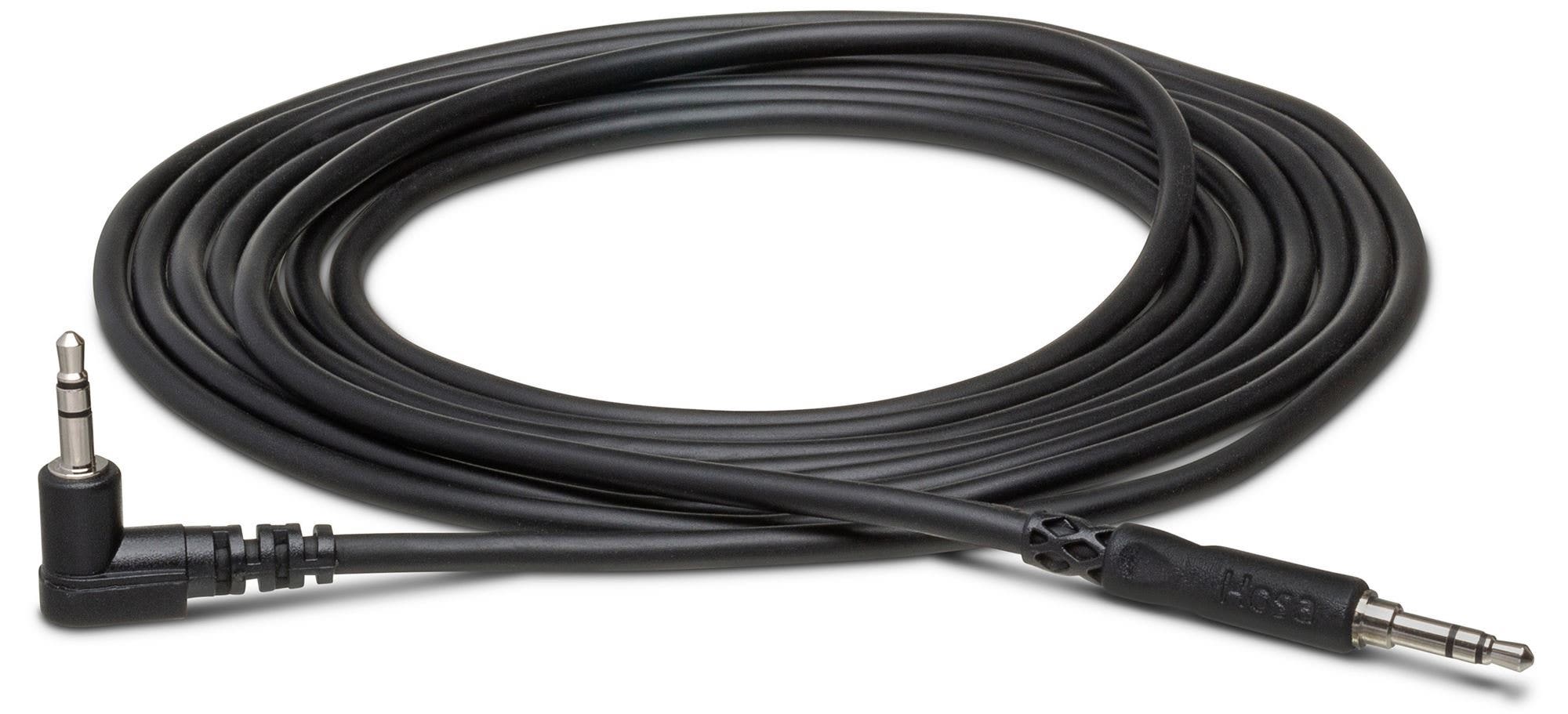 Hosa CMM-110R Stereo Interconnect 3.5mm Right Angle to Straight