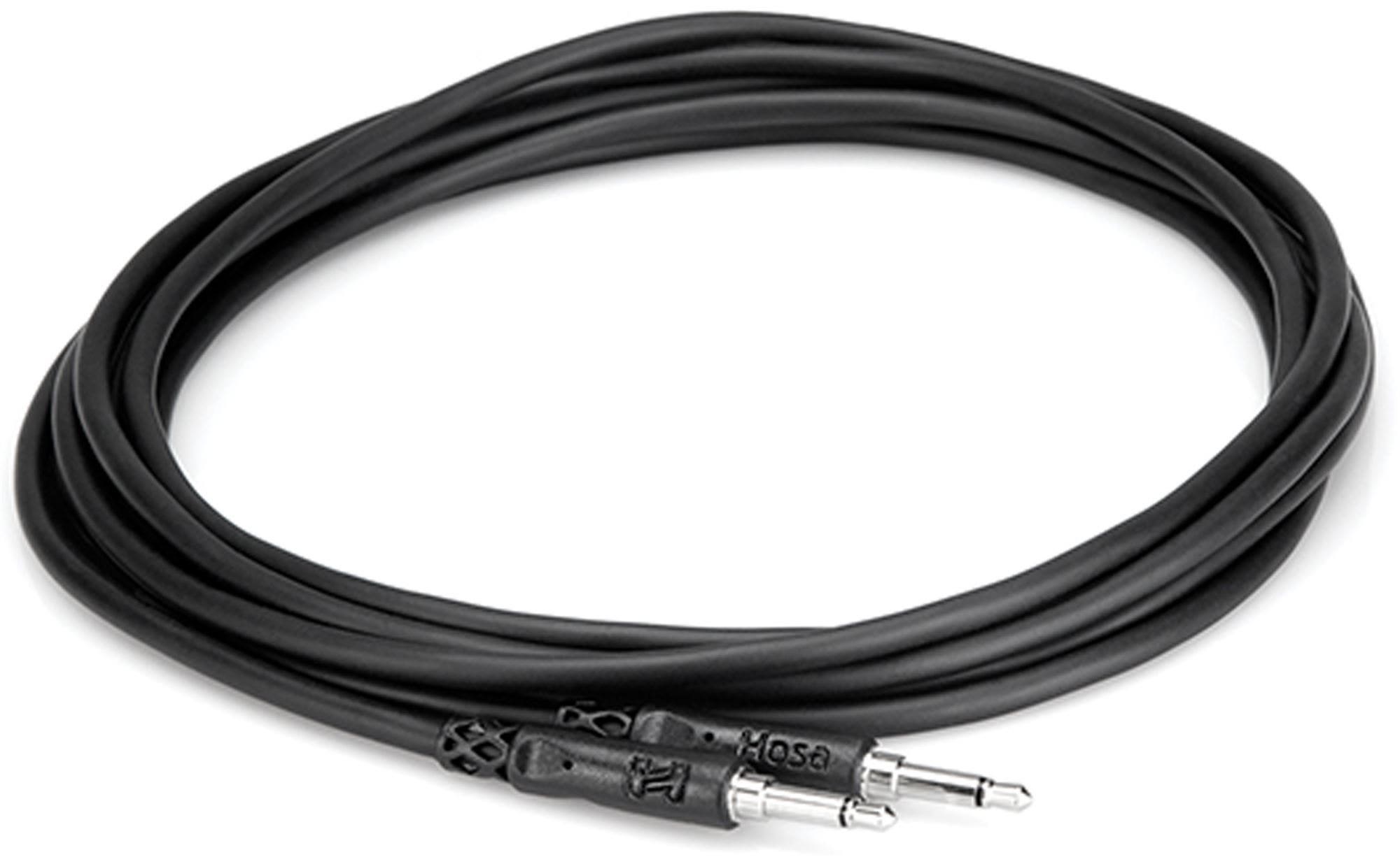 Hosa CMM-300 Mono Interconnect 3.5 mm Tip Sleeve to Tip Sleeve