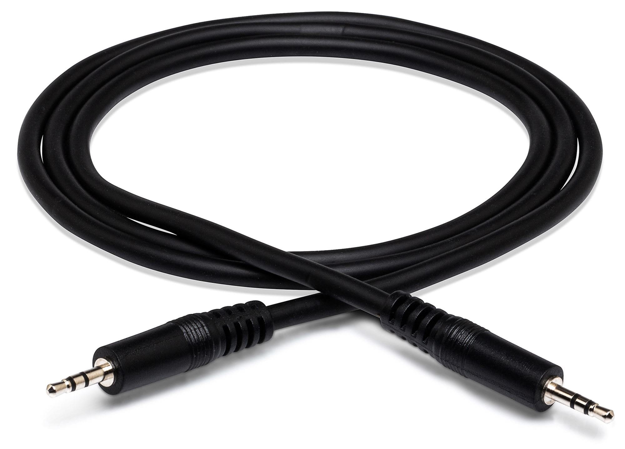 Hosa CMM-503 Stereo Interconnect Cable 2.5 mm TRS to Same