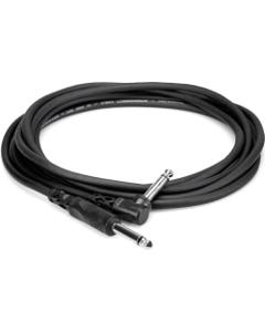 Hosa CPP-110R Unbalanced 1/4" TS to Right-angle 1/4" TS 10'