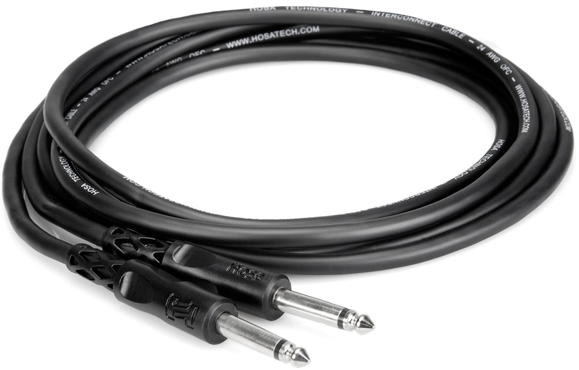 Hosa CPP-115 Unbalanced Interconnect Cable 15'