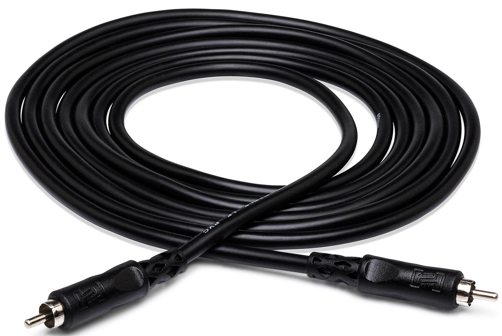 Hosa CRA-105 Unbalanced Interconnect Cable RCA to RCA