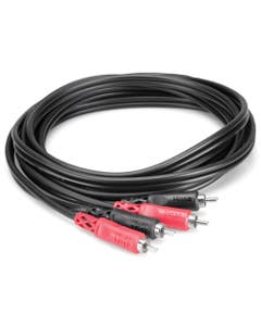 Hosa CRA201 Stereo Interconnect Dual RCA 1 Meter