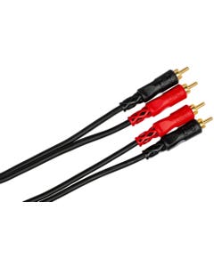 Hosa CRA-200AU Dual RCA Stereo Interconnect Cable