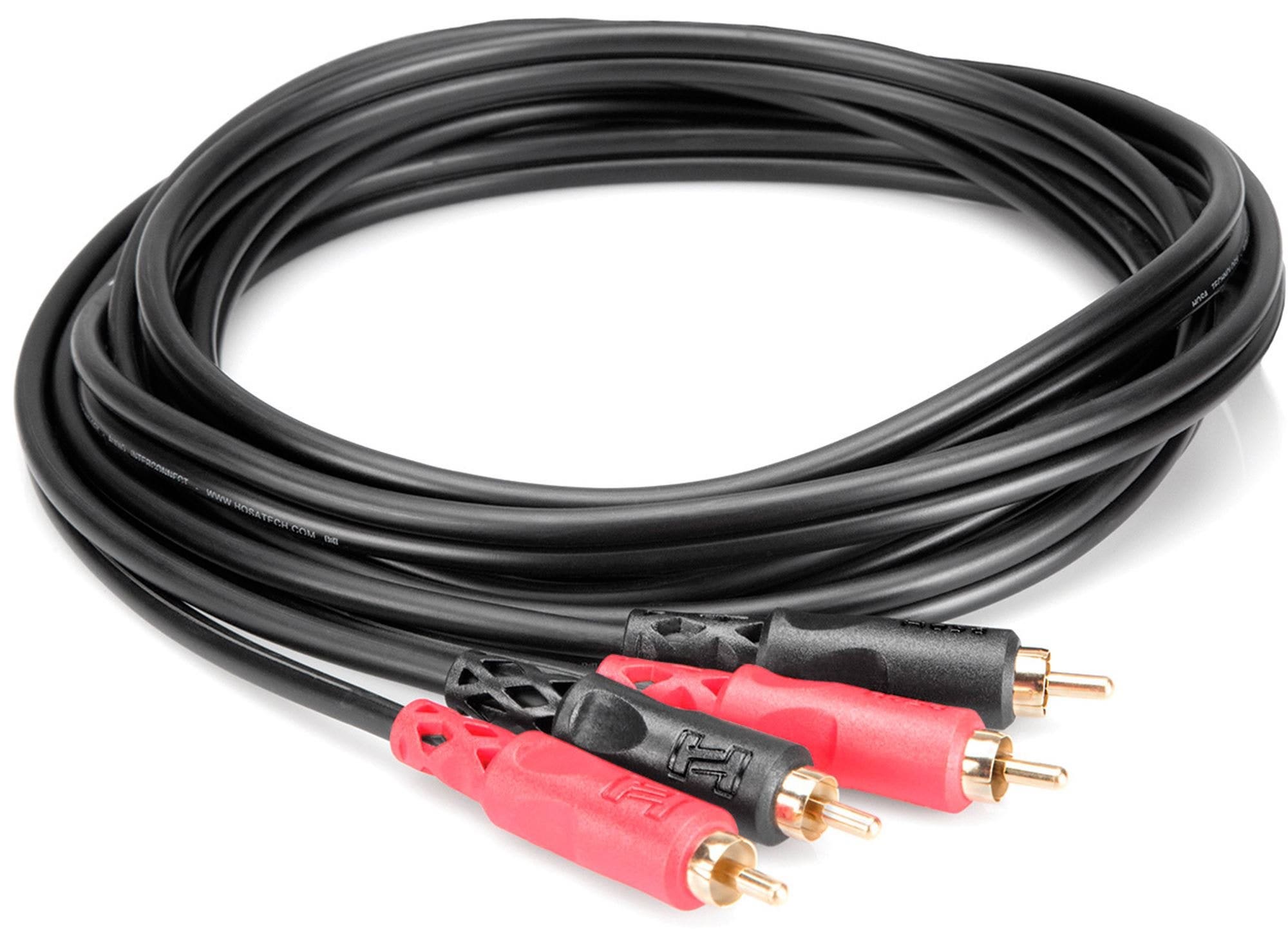 Hosa CRA-202AU Dual RCA Stereo Interconnect Cable 2 Meters