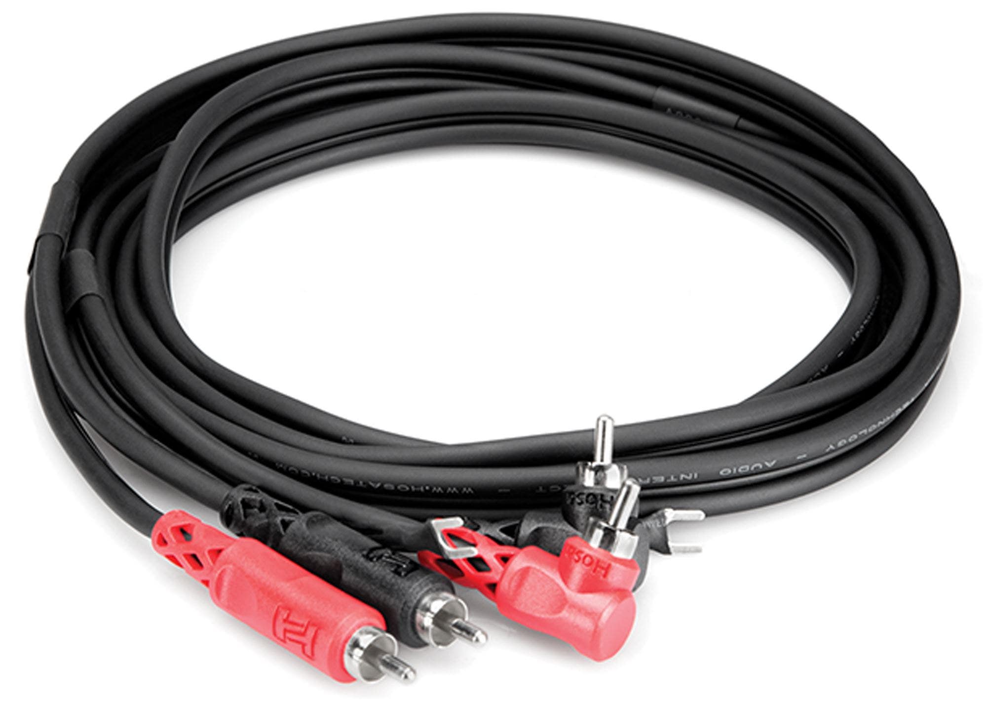 Hosa CRA-202DJ Stereo Interconnect Dual RCA to Same 2 Meter