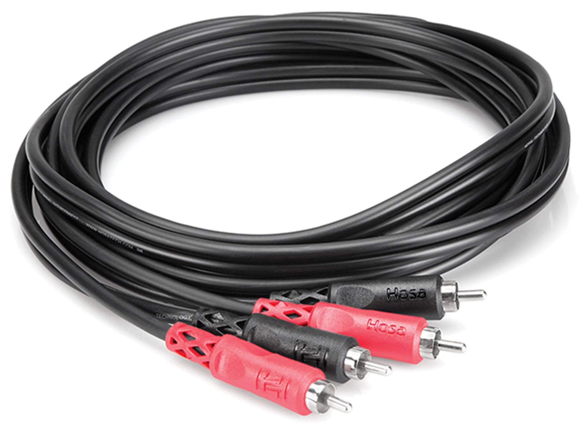 Hosa CRA203 Stereo Interconnect Dual RCA 3 Meter