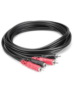 Hosa CRA206 Stereo Interconnect Dual RCA 6 Meter