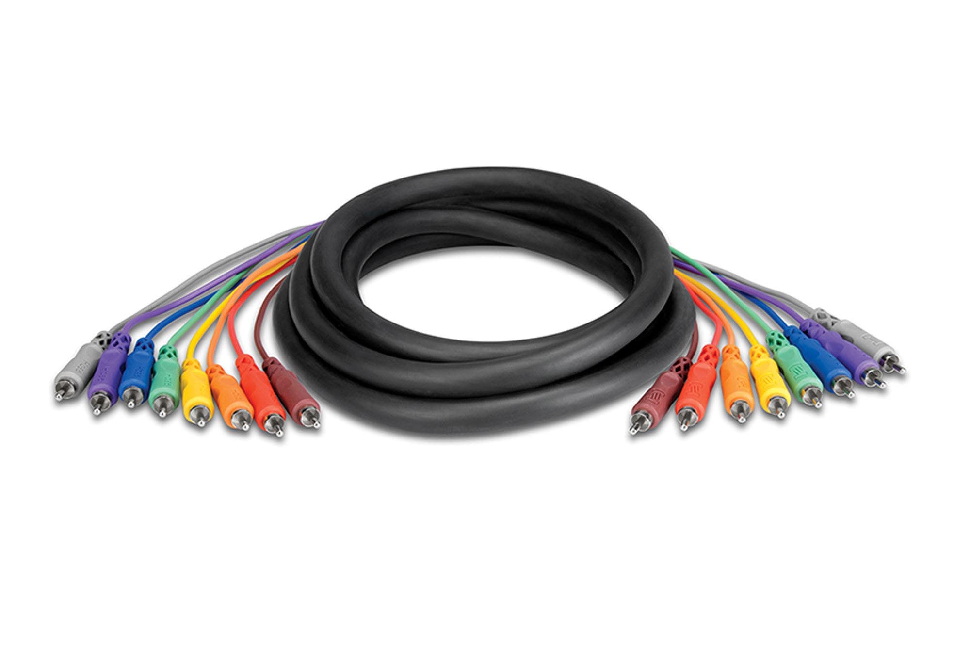 Hosa CRA802 Unbalanced Snake RCA to RCA 2 Meter