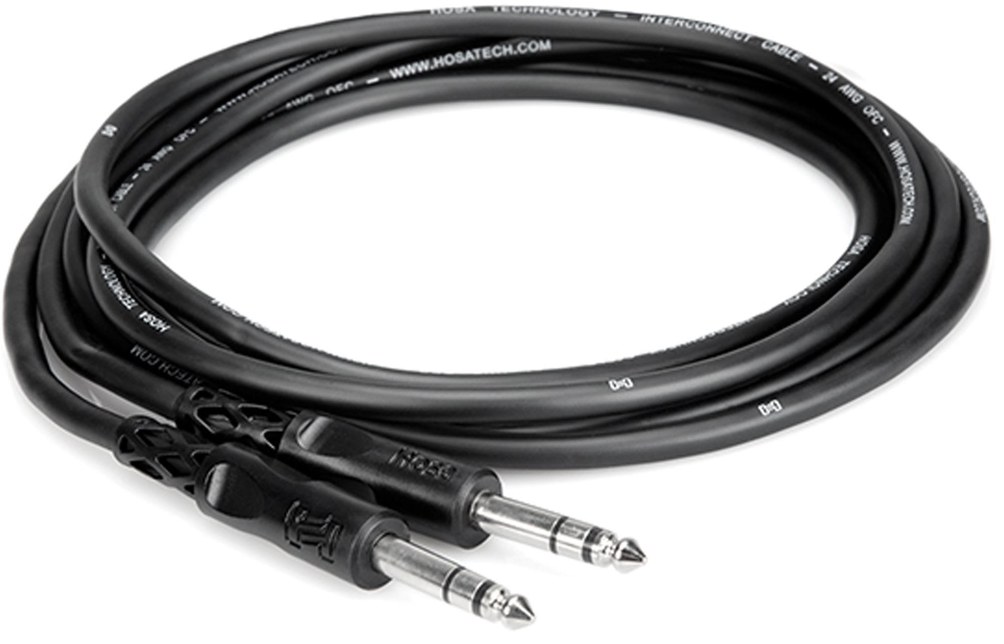 Hosa CSS115 Balanced Interconnect 1/4" TRS Cable 15 Foot