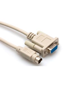 Hosa DBK-103 8-pin Mini-DIN to DE9 Synthesizer Controller Cable
