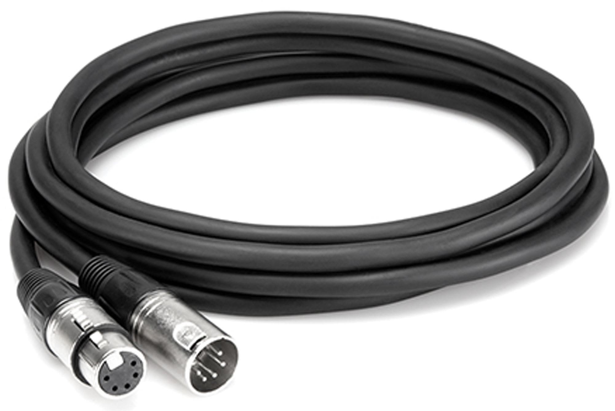 Hosa DMX-005 4-Conductor 120 Ohm XLR DMX Cable 5ft