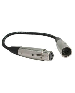 Hosa DMX106 Adaptor XLR5M to XLR3F 6 Inch
