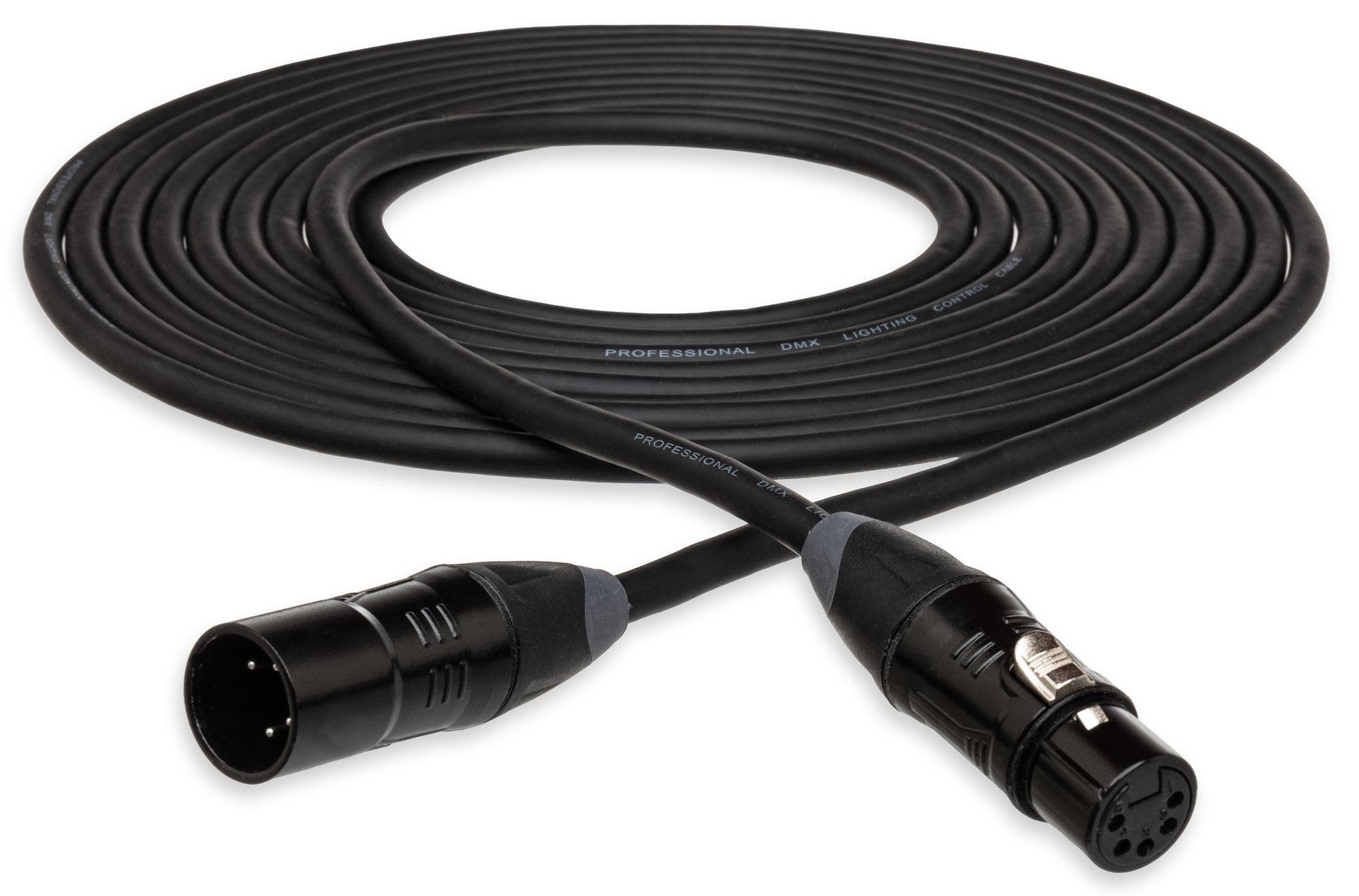 Hosa DMX-750 DMX-700 Series Cable XLR5M to XLR5F 50'