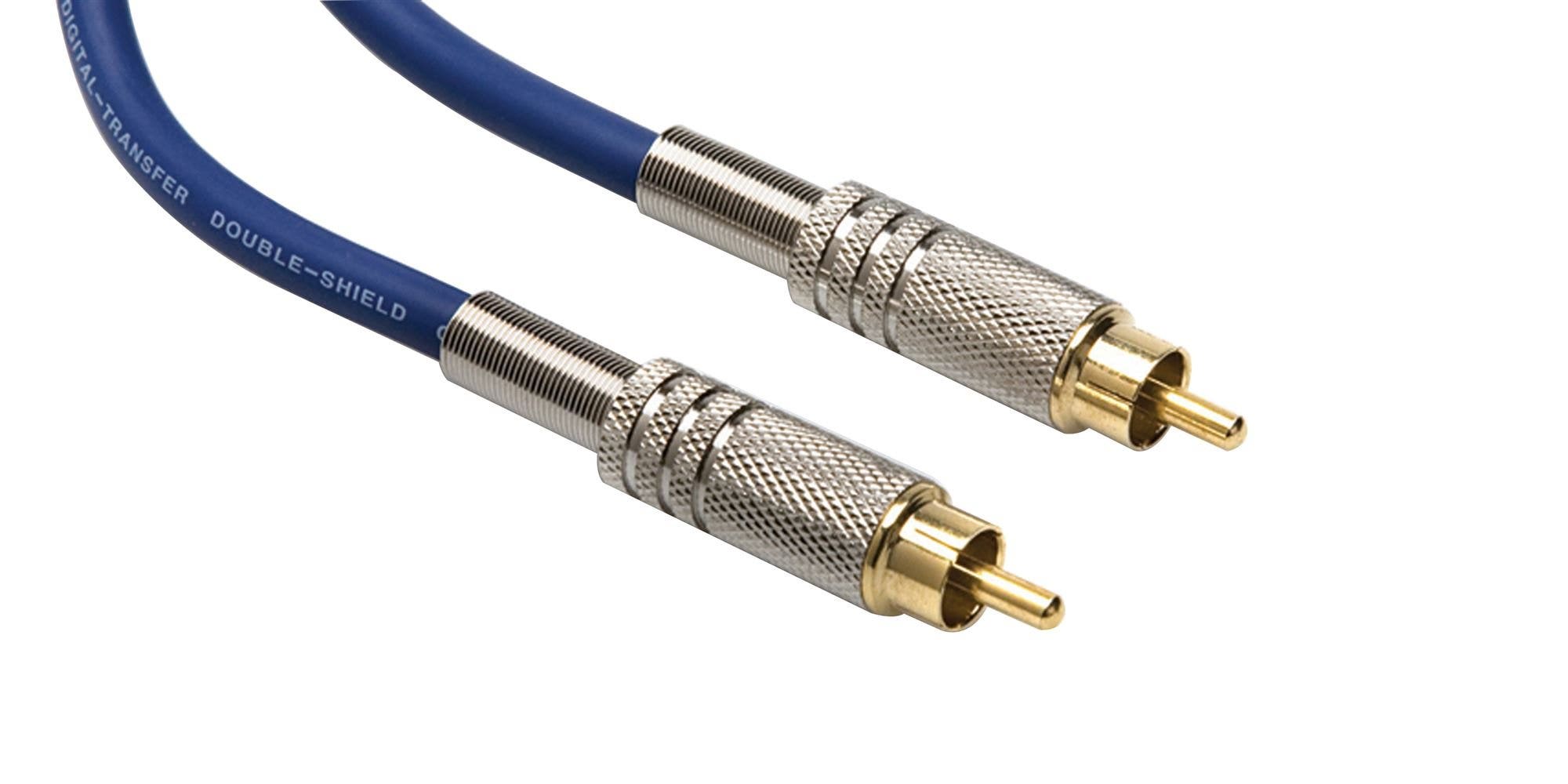 Hosa DRA-502 S/PDIF Coax RCA to RCA Cable 2 Meter