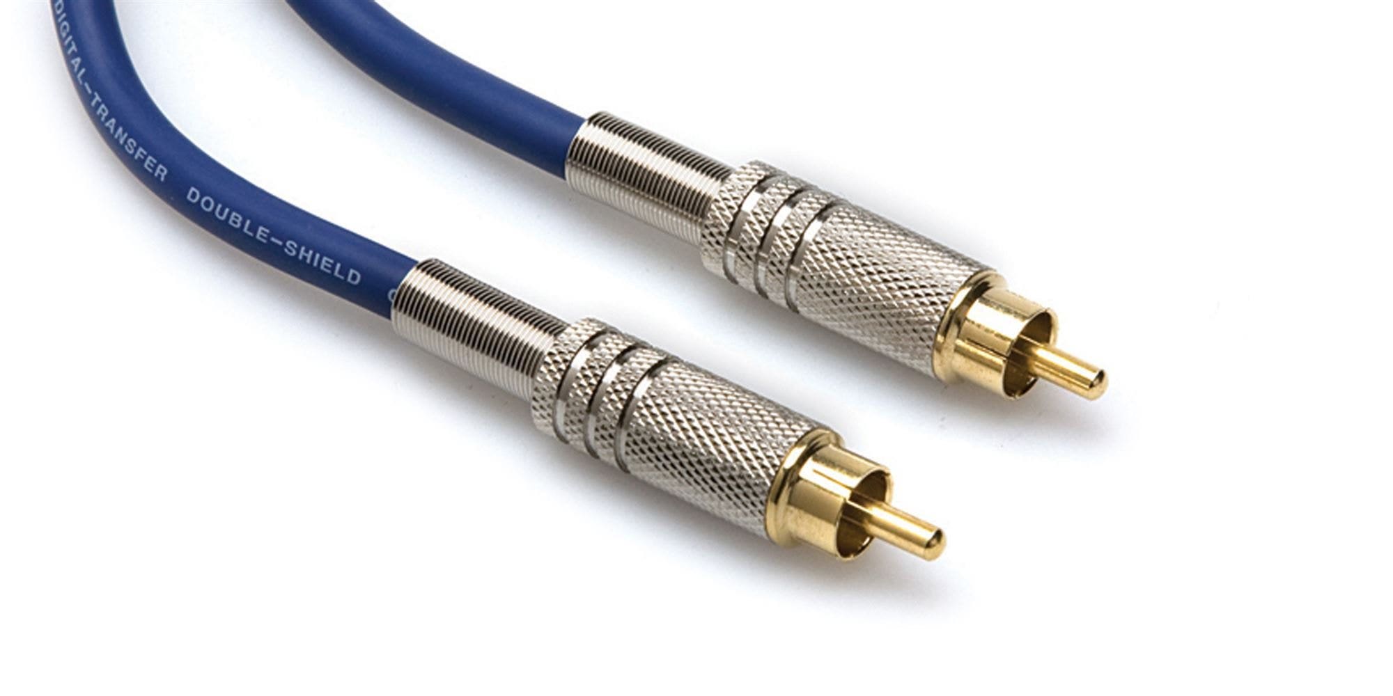 Hosa DRA503 S/PDIF Coax RCA to RCA 3 Meter