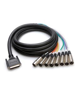 Hosa DTM803 Balanced Snake DB25 to XLR3M 3 Meter