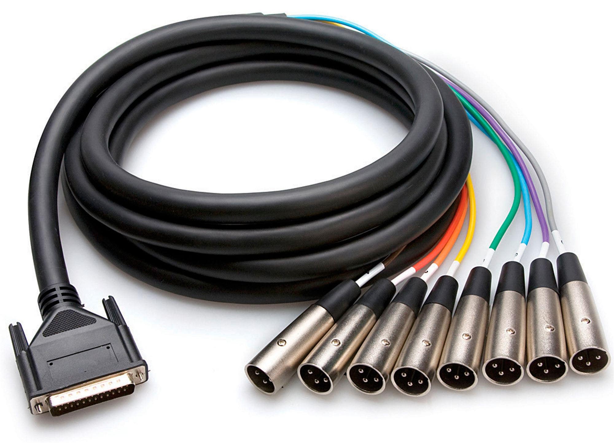 Hosa Balanced Snake DB25 to XLR3M