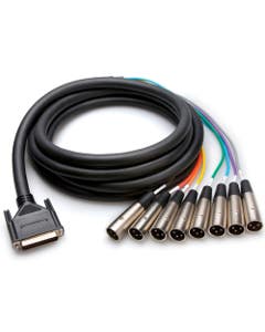 Hosa Balanced Snake DB25 to XLR3M