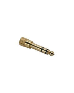 Hosa GHP105 Headphone Adaptor 1/8 Inch to 1/4 Inch TRS