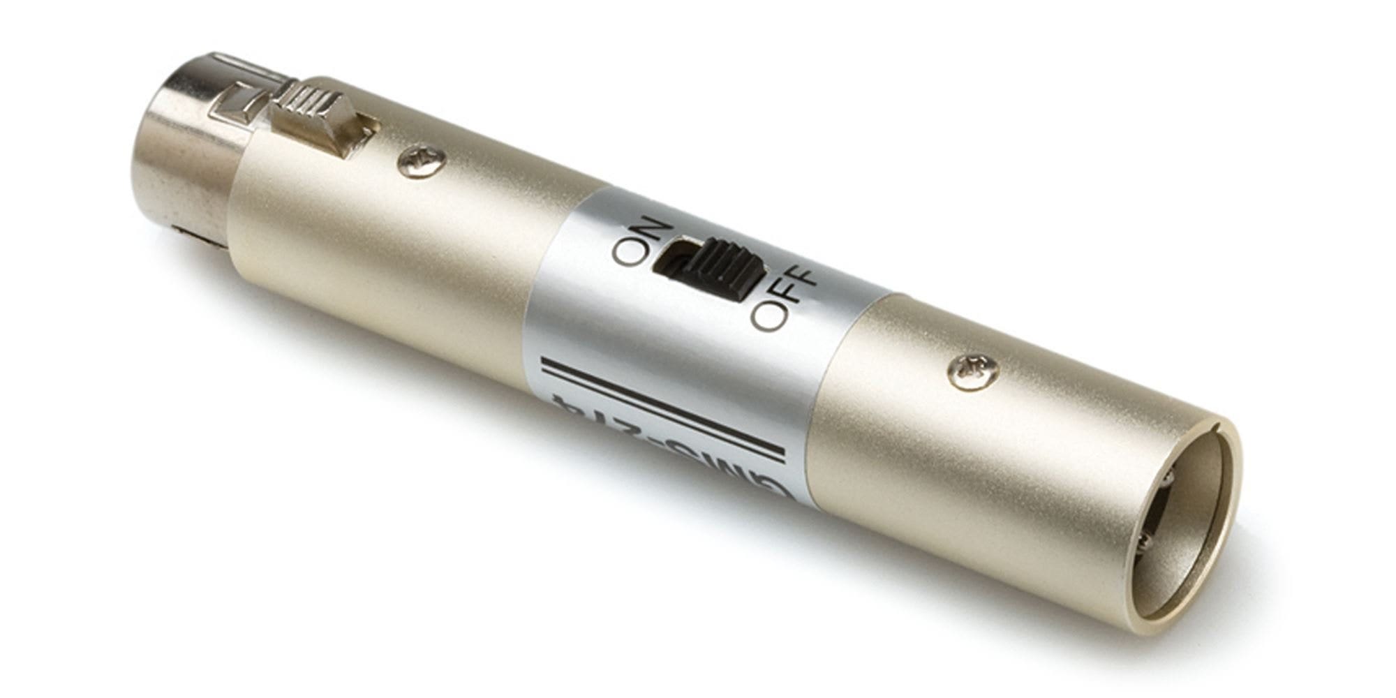 Hosa GMS274 Power Switch XLR to XLR Adaptor