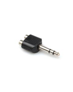 Hosa GPR484 Adaptor Dual RCA to 1/4" TRS
