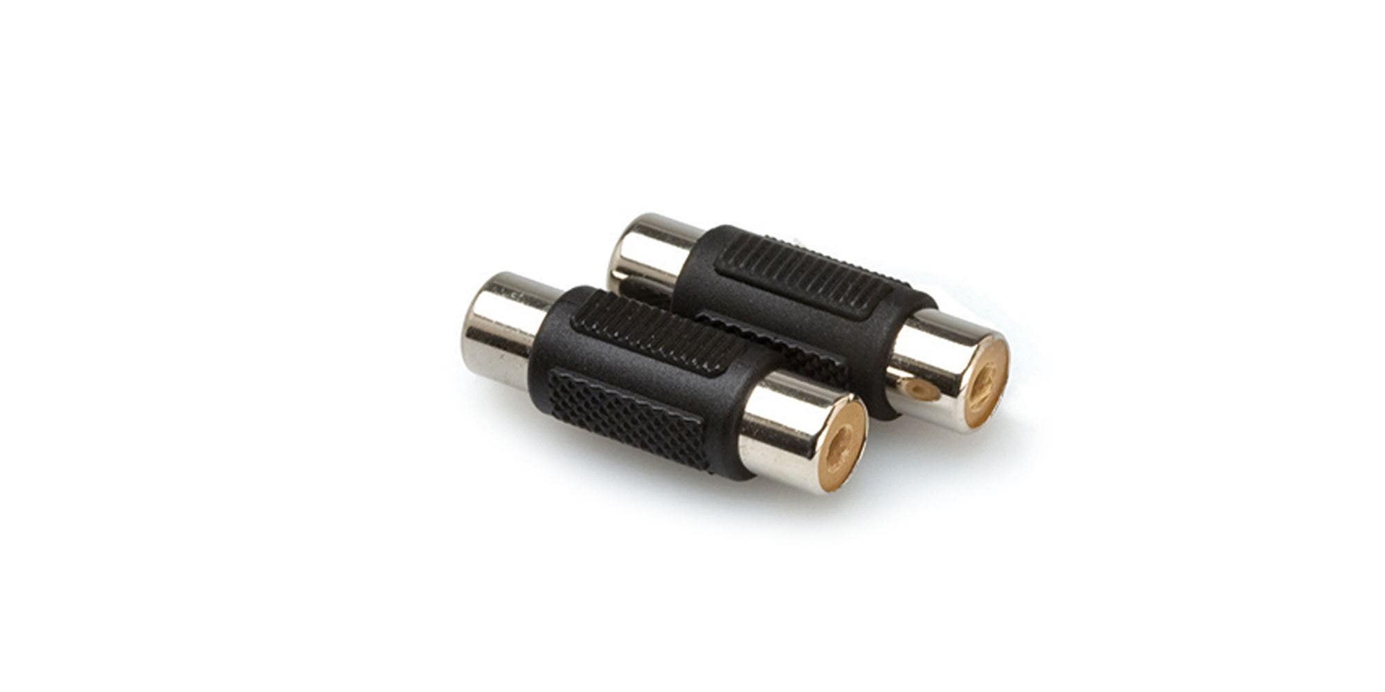 Hosa GRA101 RCA to RCA Couplers 2 In Box