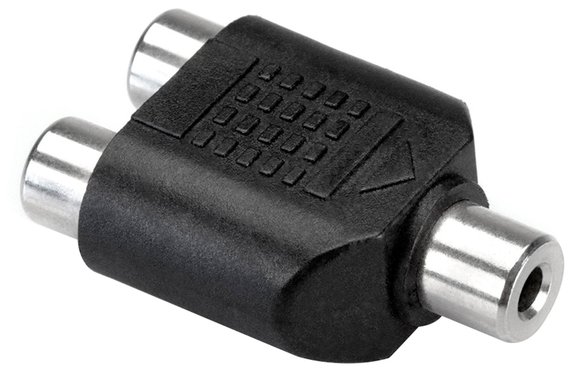 Hosa GRF-341 Coupler 3.5 mm TRS to Dual RCA