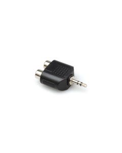 Hosa GRM193 Dual RCA to 3.5mm Male TRS Adaptor