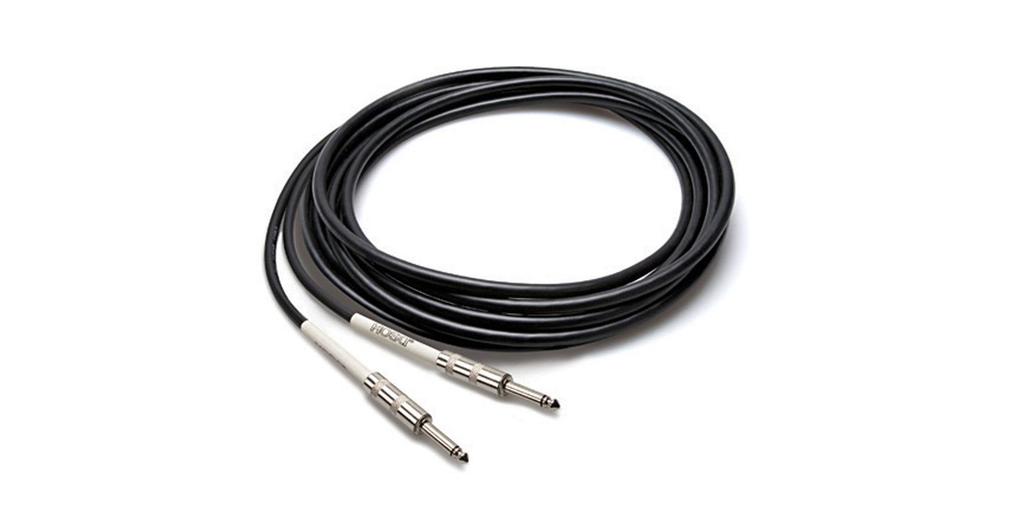 Hosa GTR215 Guitar Cable Straight 1/4 Inch to 1/4 Inch 15 Foot