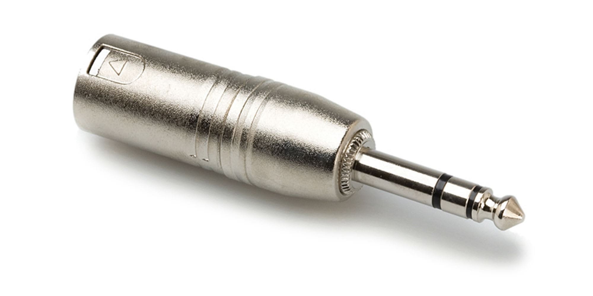 Hosa GXP246 XLR Male to 1/4 Inch TRS Adaptor